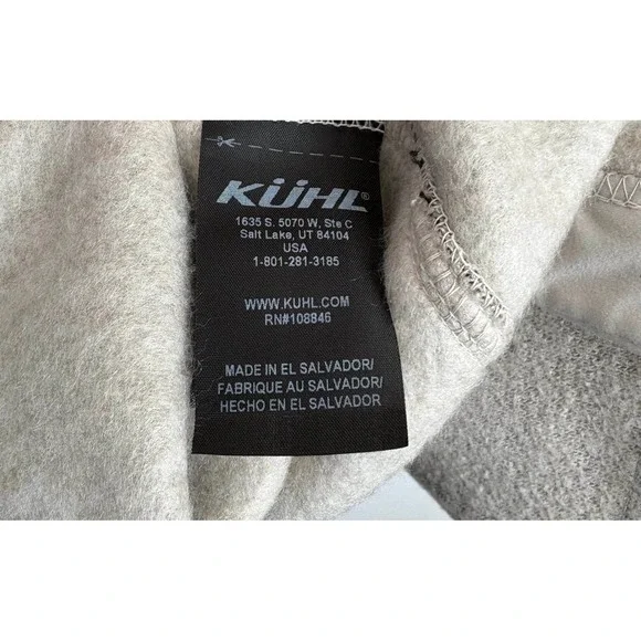 Kuhl Savina Long Fleece Sweater Jacket Outdoors Gorpcore Granola Scandi Minimal - Picture 7 of 8